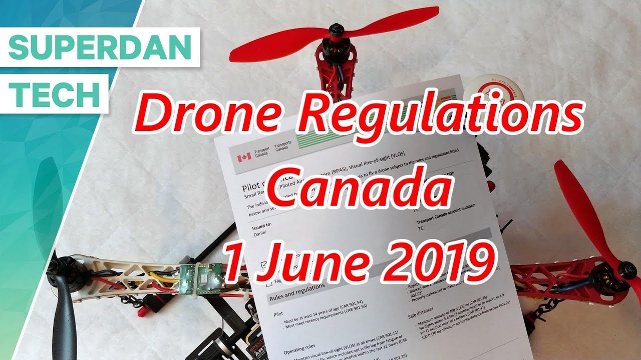 New drone rules canada